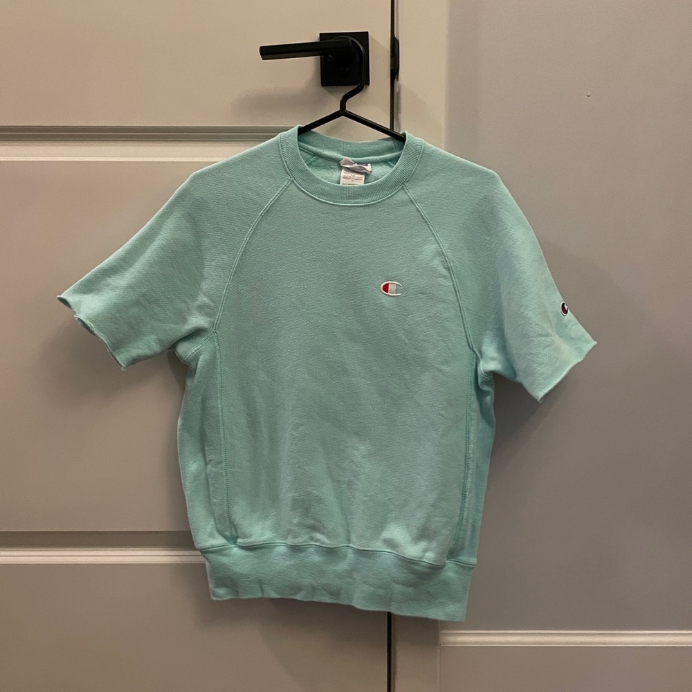 real champion short sleeve shirt